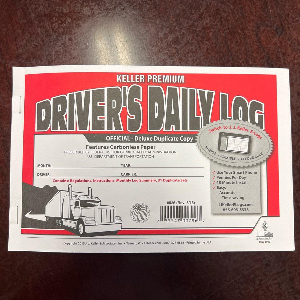 24 each brand new Drivers daily log book